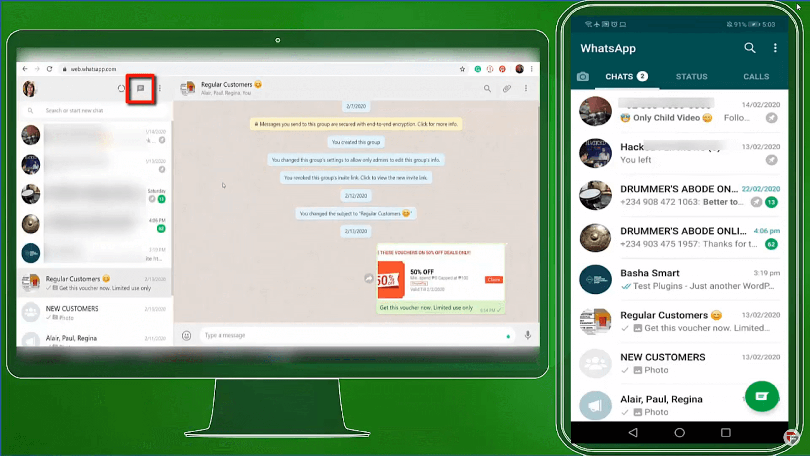 where to download whatsapp attachments web app